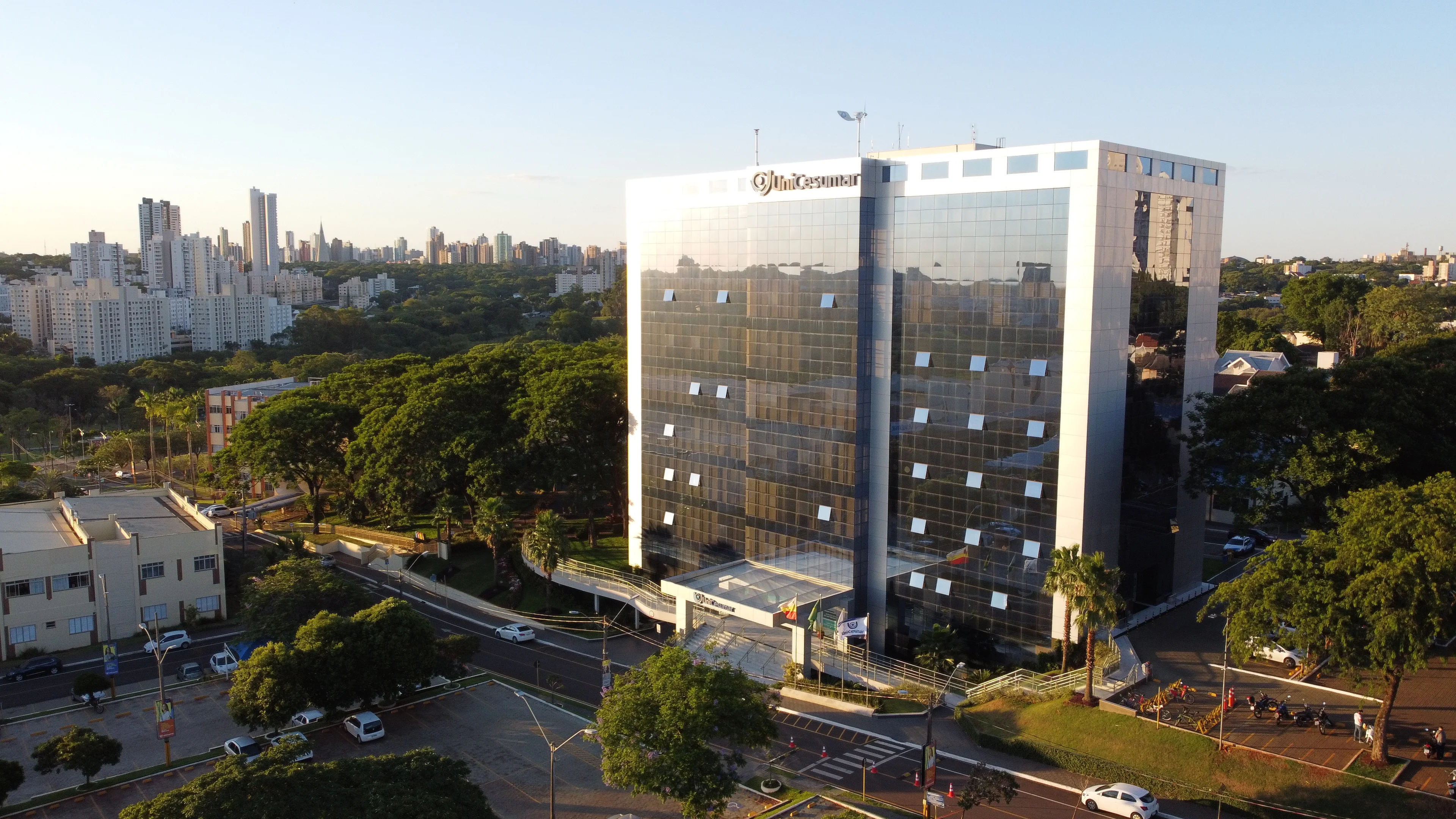 Vista aérea do Campus Maringá